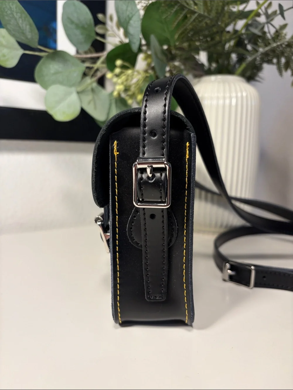 Dr Martens Mini Smooth Leather Crossbody Satchel